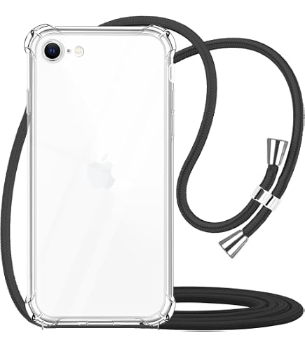 Amazon.com: UEEBAI Crossbody Lanyard Phone case for iPhone SE 2022